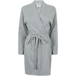 Towel City Womens/Ladies Wrap Bath Robe / Towel (180 GSM) / Heather Grey